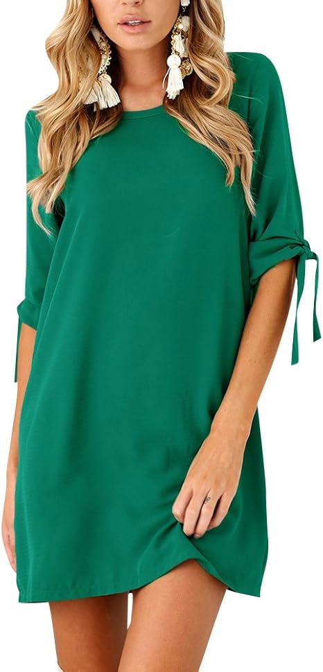 Vestido Elegante Europeo con Mangas Abullonadas