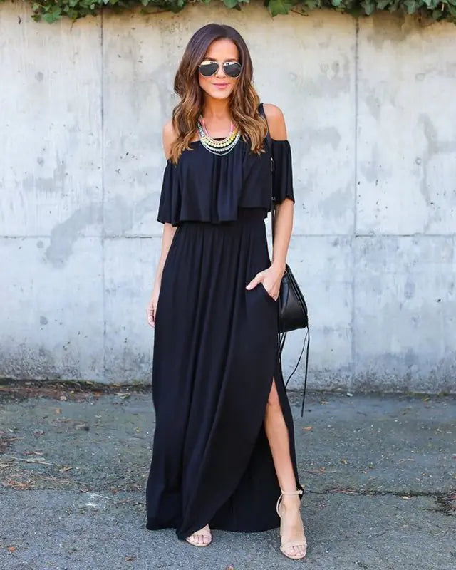 Vestido Maxi Boho para Mujeres - Estilo Casual