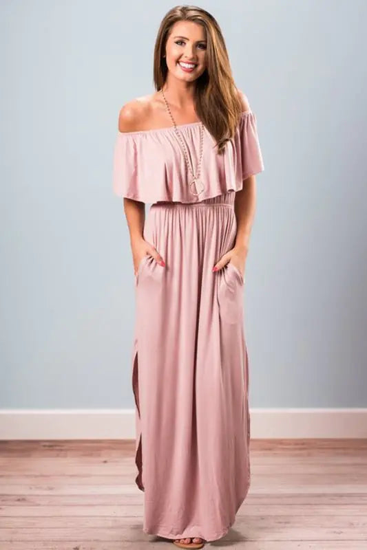 Vestido Maxi Boho para Mujeres - Estilo Casual