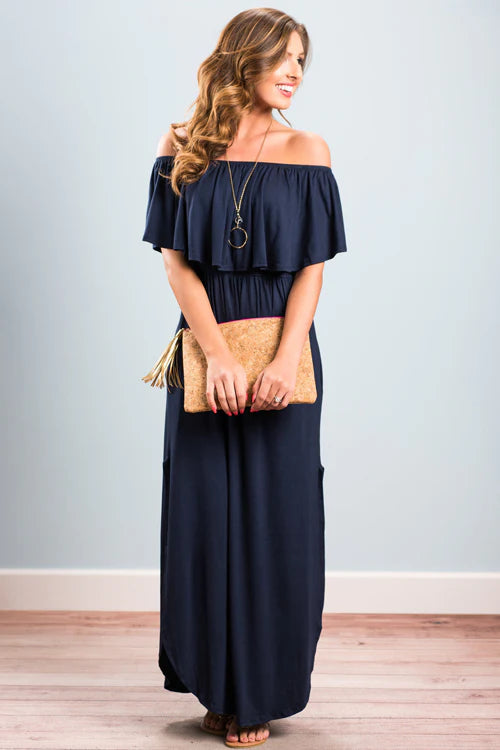 Vestido Maxi Boho para Mujeres - Estilo Casual