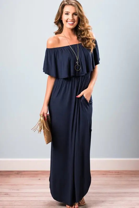 Vestido Maxi Boho para Mujeres - Estilo Casual