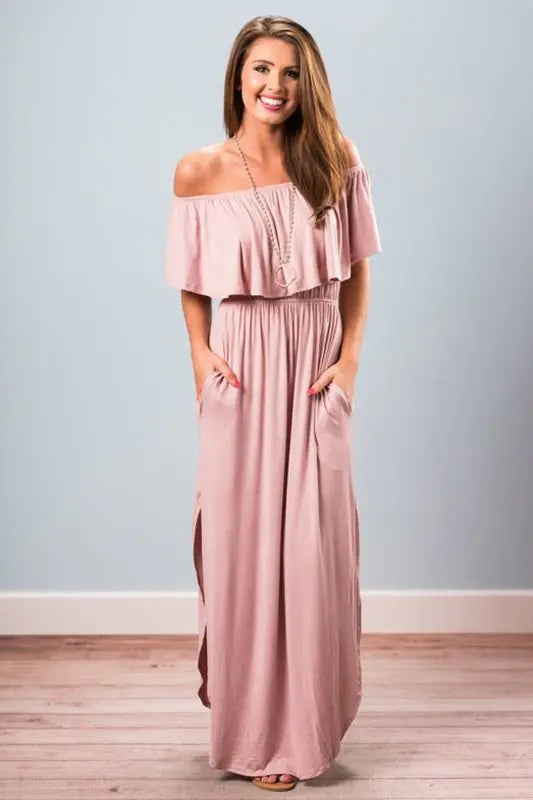 Vestido Maxi Boho para Mujeres - Estilo Casual